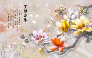 tranh ngoc hoa sứ đủ mầu