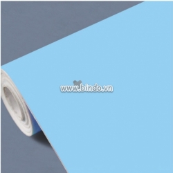 Giấy decal cuộn màu xanh trơn (1,2x1,0 m)