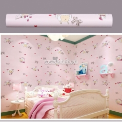 Giấy decal cuộn hoạt hình cừu hồng