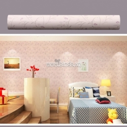 Giấy decal cuộn hoa tím
