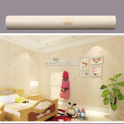 Giấy decal cuộn hoa bồ công anh vàng