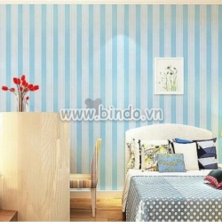 Giấy decal cuộn sọc xanh dương