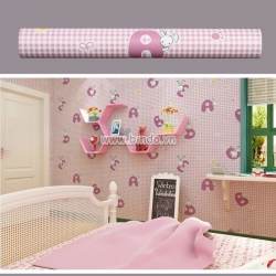 Giấy decal cuộn thỏ hồng
