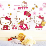 Decal dán tường Kitty 9