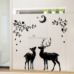Decal dán tường Noel 19