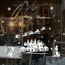 Decal dán tường Noel 42