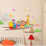 Decal dán tường Tàu lửa