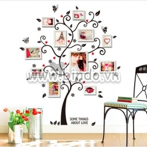 Decal dán tường Cây photo 6