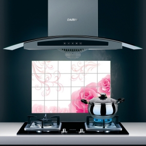 Decal dán tường Dán bếp Hoa hồng 9 (60x90)