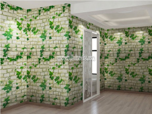 Giấy decal cuộn dây leo xanh khổ lớn