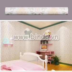 Giấy decal cuộn họa tiết hoa mẫu đơn