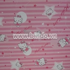 Giấy decal cuộn kitty hồng