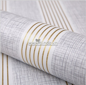 giây decal cuộn sọc xám