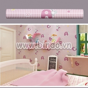 Giấy decal cuộn thỏ hồng