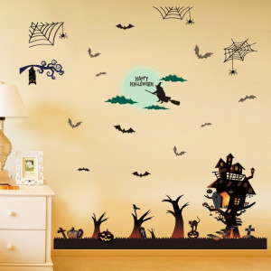 Decal dán tường Halloween 10