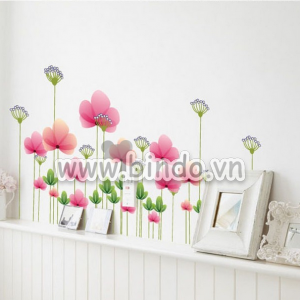 Decal dán tường Hoa giai nhân