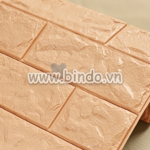 Xốp dán tường màu vàng kem (KNZ)
