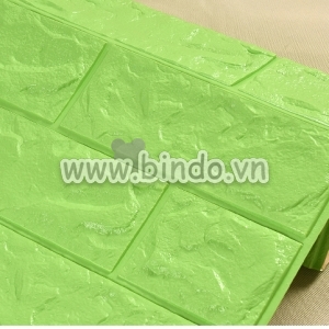 Xốp dán tường màu xanh lá (KNZ)