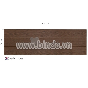 Xốp giả gỗ hàn quốc walnut (100x30)