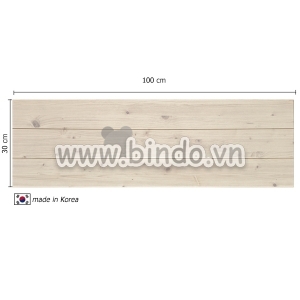 Xốp giả gỗ hàn quốc Ivory (vân gỗ tự nhiên) (100x30)