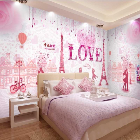 Những kinh nghiệm trang trí giấy dán tường cho phòng ngủ đẹp mắt
