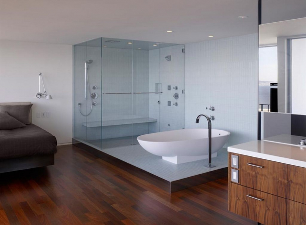Lắp đặt phòng tắm kính cho phù hợp với không gian nhà bạn 1