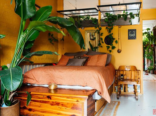 Biến phòng ngủ của bạn trở thành khu vườn xanh mát đẹp 1