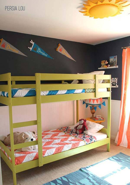 Giải pháp bố trí phòng ngủ chung cho bé trai và bé gái 3