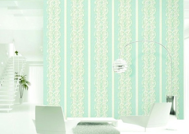 10 mẫu giấy dán tường màu xanh trang trí phòng ngủ đẹp 4