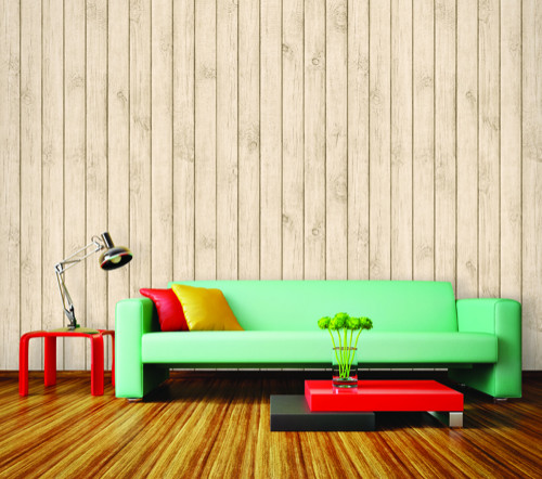 Giới thiệu giấy dán tường vân gỗ trang trí nội thất 4