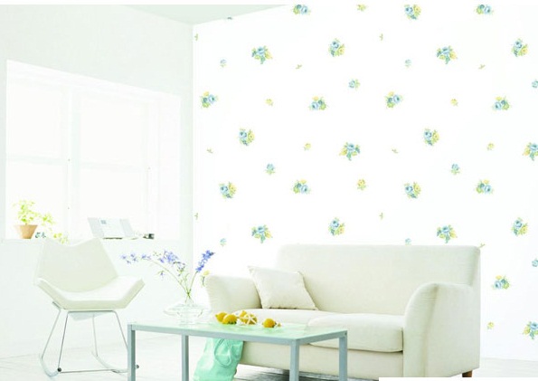 Giới thiệu những mẫu giấy dán tường màu trắng đẹp nhất 1