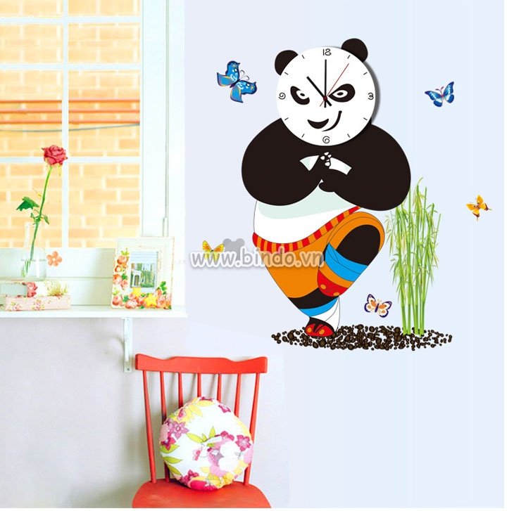 Gợi ý trang trí phòng trẻ em với tranh đồng hồ treo tường đẹp 7