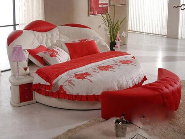 Gợi ý trang trí phòng ngủ màu đỏ 8