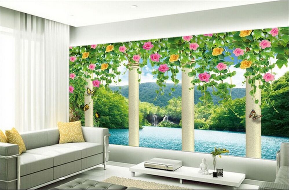 Những mẫu giấy dán tường biến nhà bạn thành khu vườn cổ tích 10