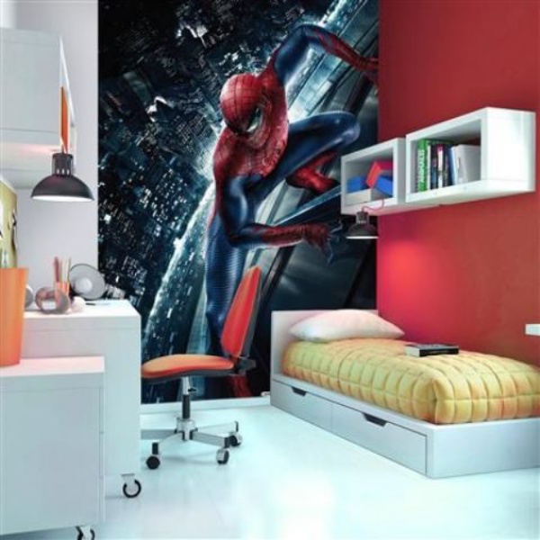 Trang trí phòng cho bé trai theo kiểu Spiderman 8