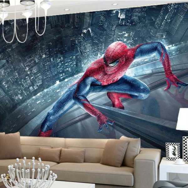 Trang trí phòng cho bé trai theo kiểu Spiderman 10