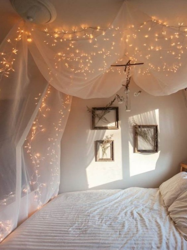 Phòng ngủ đẹp lãng mạn như resort bằng đèn Led 10