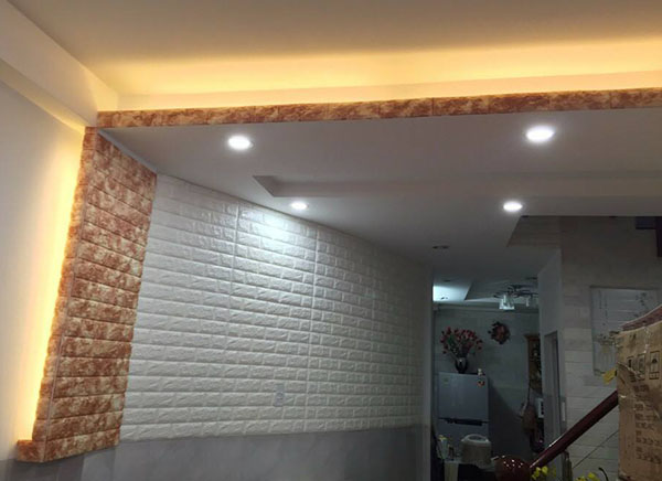 Trang trí nhà trọ với những mẫu xốp dán tường 4