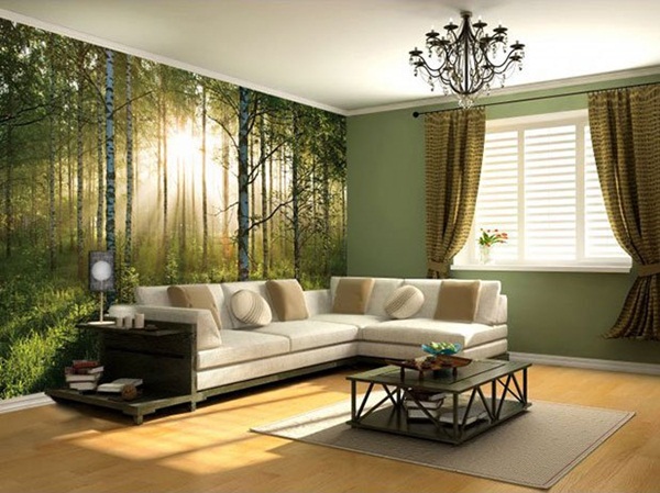 Trang trí phòng khách với những bức tranh tường đẹp mê hồn 3