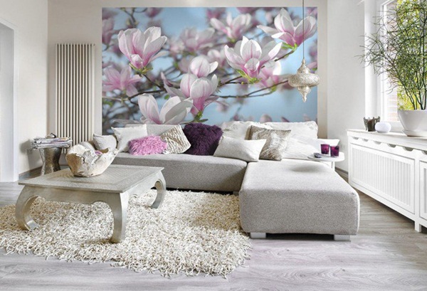 Trang trí phòng khách với những bức tranh tường đẹp mê hồn 5