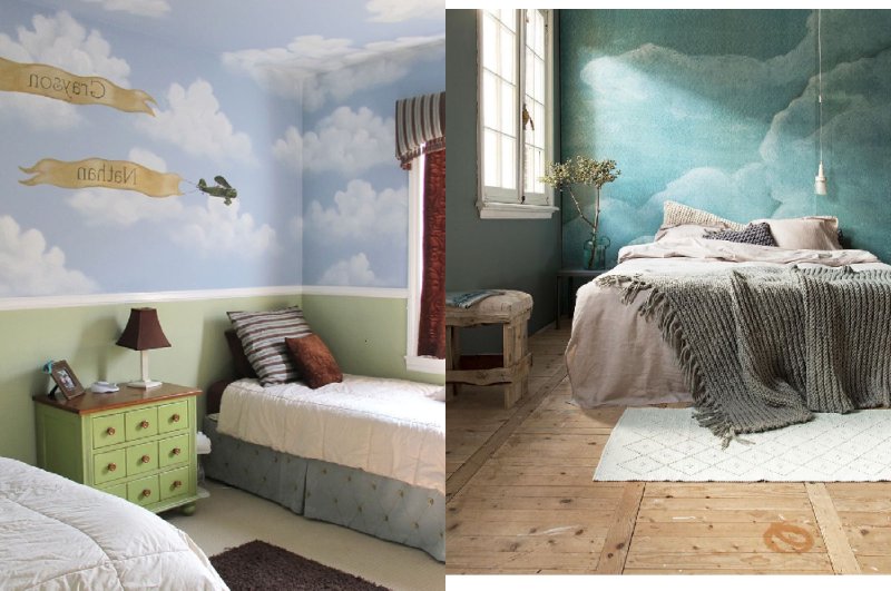 Trang trí phòng ngủ đẹp với cảm hứng từ những đám mây 1