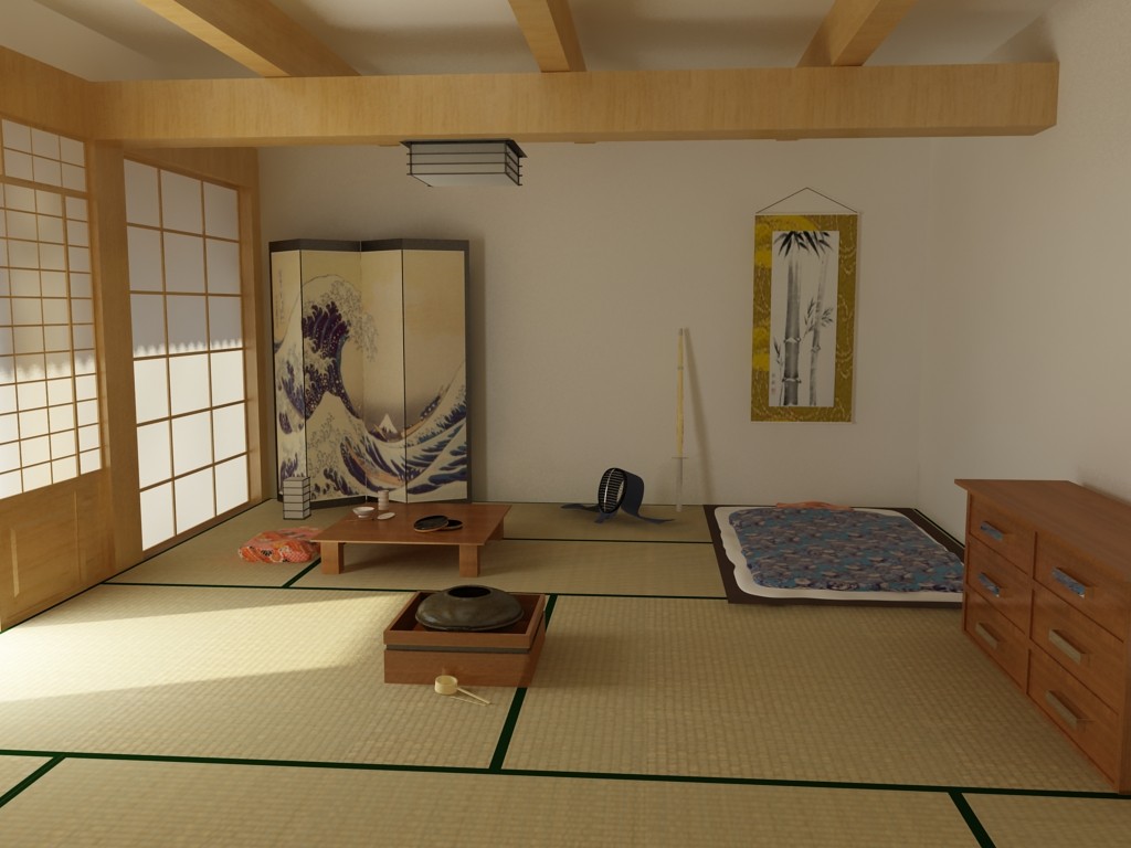 Trang trí phòng ngủ phong cách Nhật Bản thanh bình và sang trọng 3