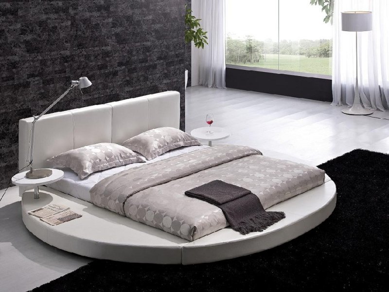 Trang trí phòng ngủ sành điệu và ấn tượng với chiếc giường tròn  4