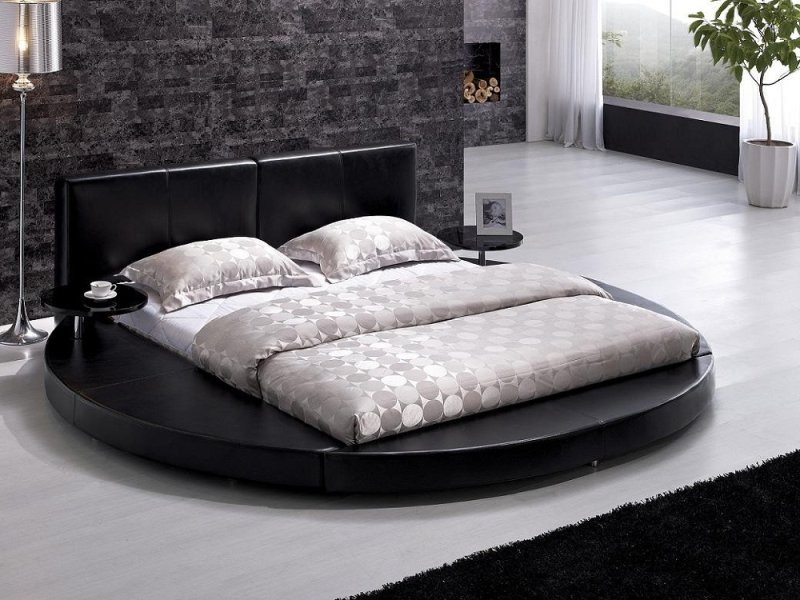 Trang trí phòng ngủ sành điệu và ấn tượng với chiếc giường tròn  5