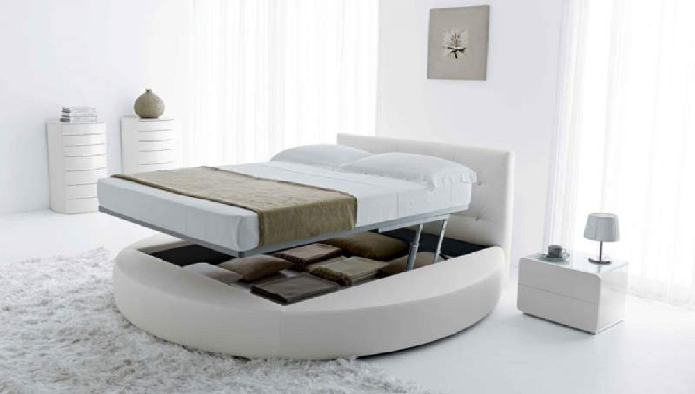 Trang trí phòng ngủ sành điệu và ấn tượng với chiếc giường tròn  9