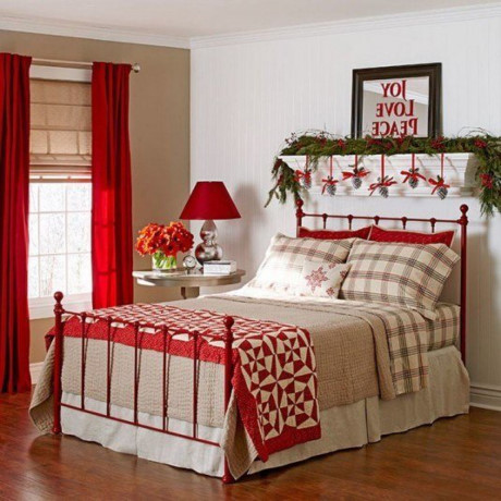 Trang trí phòng ngủ thêm ấm áp cho mùa giáng sinh 2