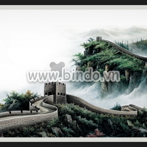 Tranh phong cảnh vạn lý trường thành tô điểm không gian nhà bạn 3