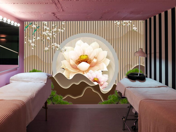 Hình ảnh tranh spa khổ lớn dán tường 4