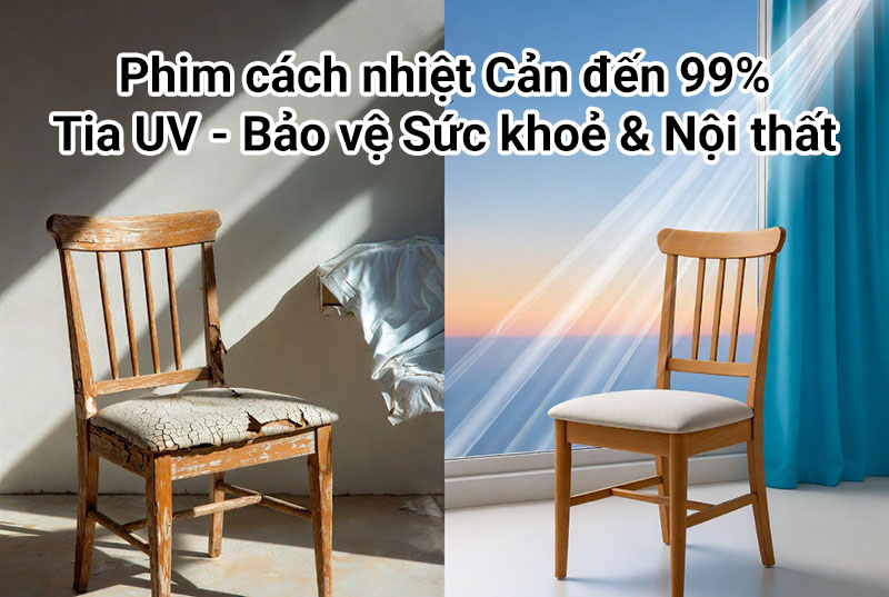 Lợi ích phim cách nhiệt với sức khỏe: Cản 99% tia UV bảo vệ da và nội thất 1