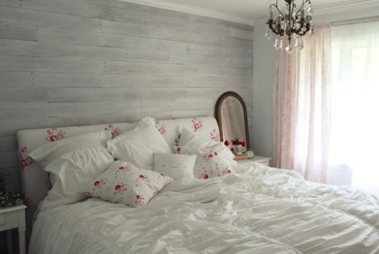 Làm đẹp và trang trí phòng ngủ với headboard được sơn trắng 7